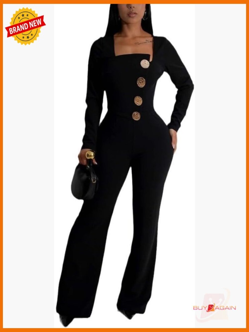Elegant Wide Leg Jumpsuit Dressy Formal Plus Size Party Romper